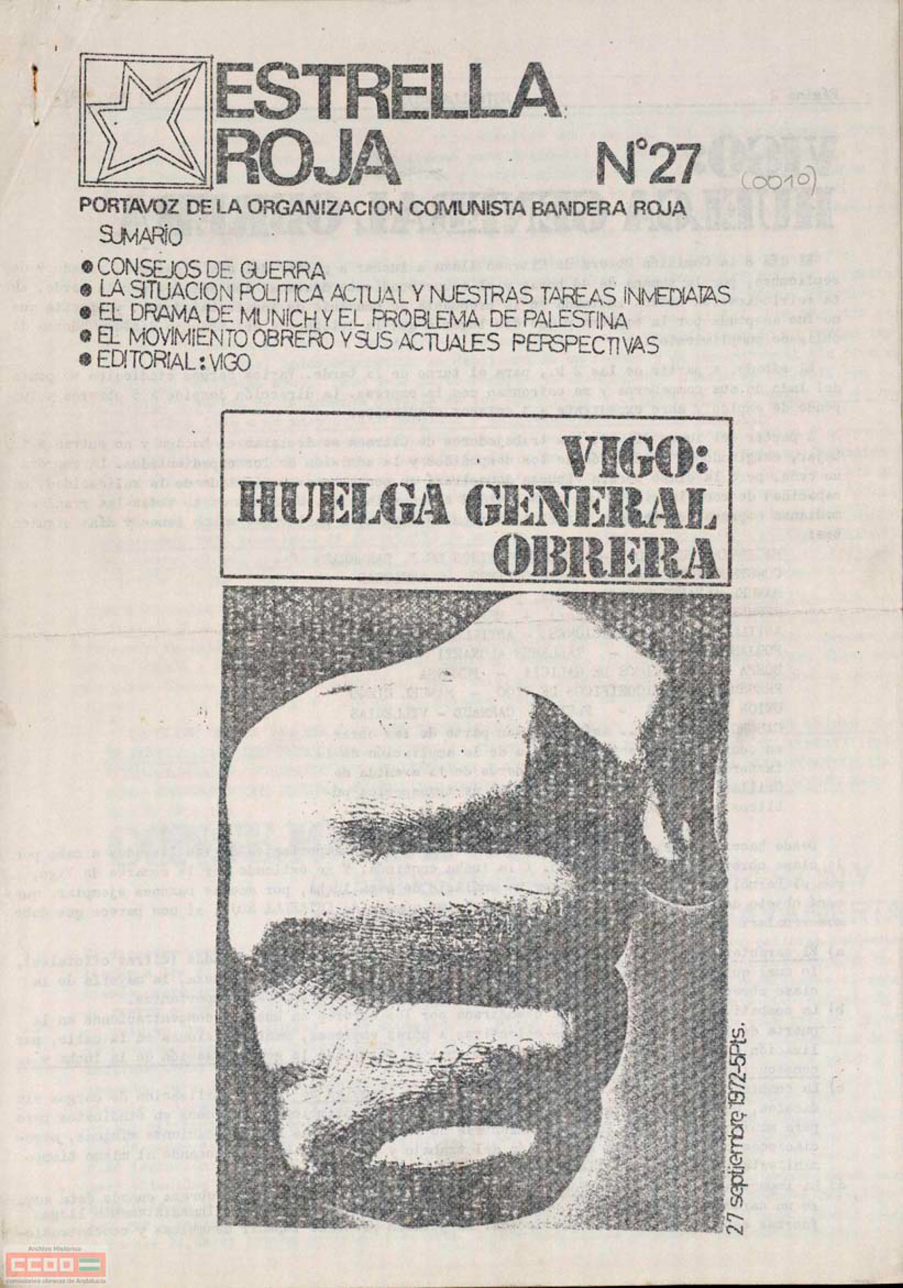 Revista Estrella Roja 1972